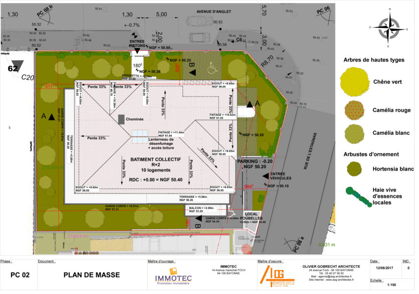 PLAN DE MASSE